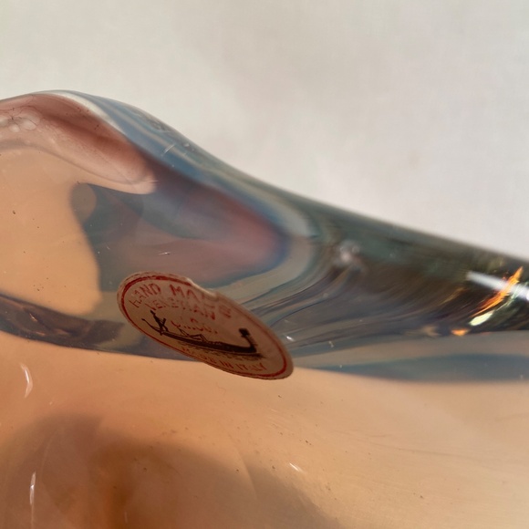 Vintage Murano Glass Duck Bowl – Hand-Blown Venetian Art Glass Italy - Picture 13 of 15